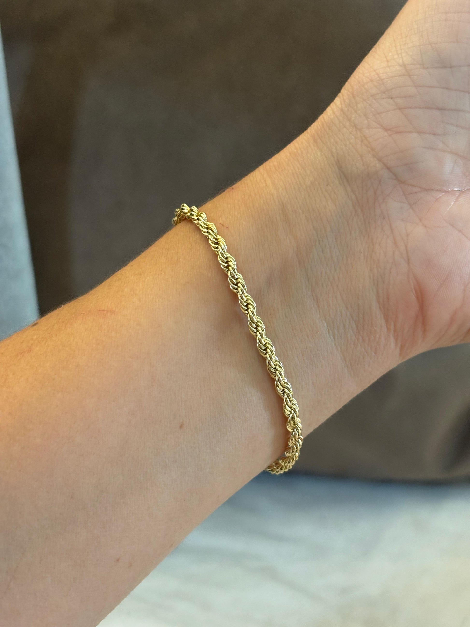 Pulsera cola de rata