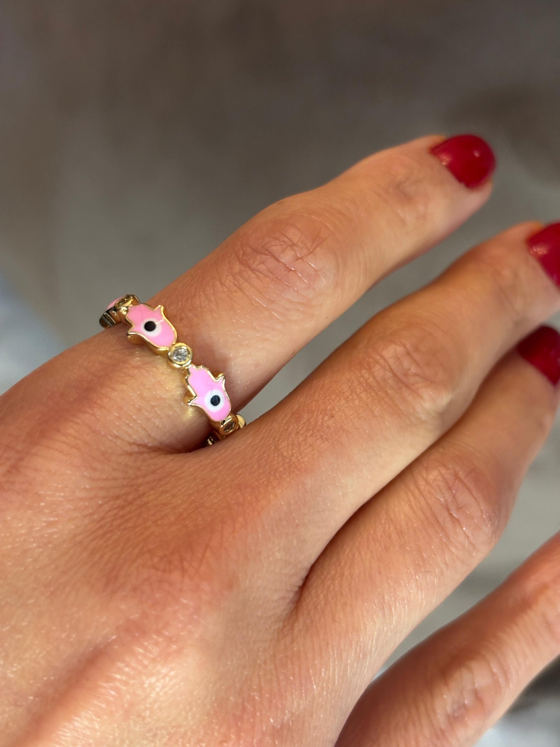 Anillo manita de fatima