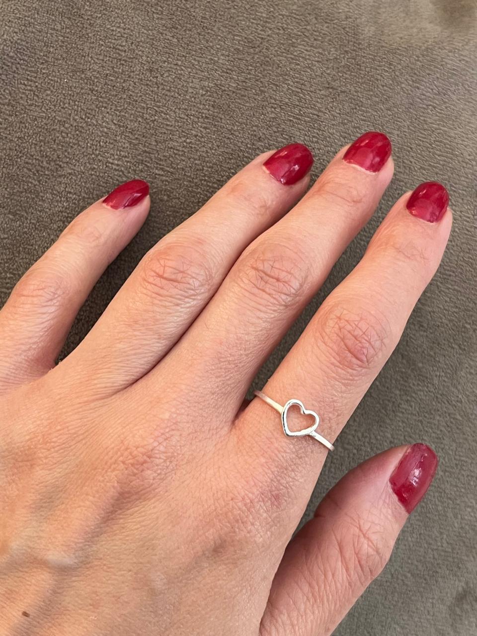Anillo corazón